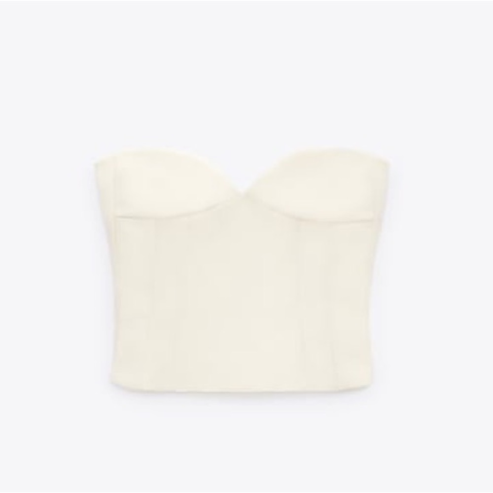NWT - Zara Sweetheart Neckline Bustier - Size XL - Picture 3 of 4